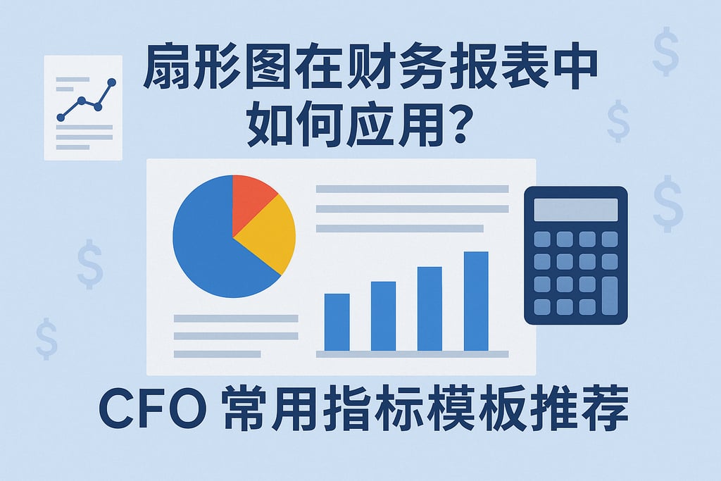 扇形图在财务报表中如何应用？CFO常用指标模板推荐