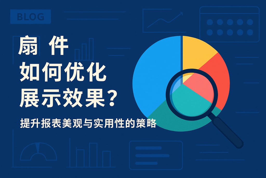 扇形图如何优化展示效果？提升报表美观与实用性的策略