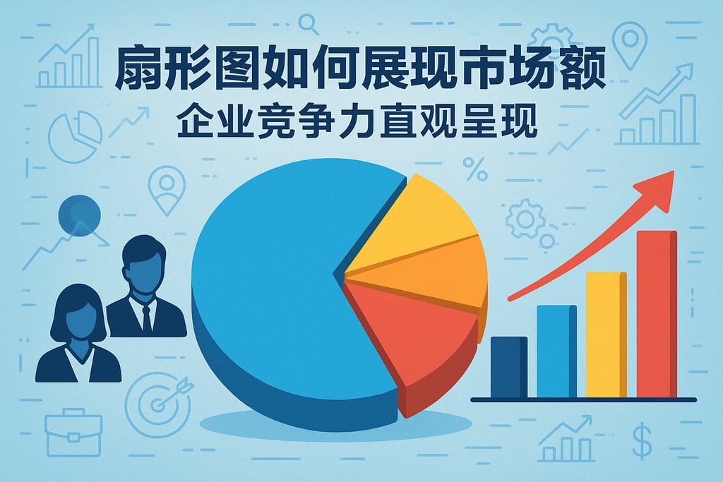 扇形图如何展现市场份额？企业竞争力直观呈现