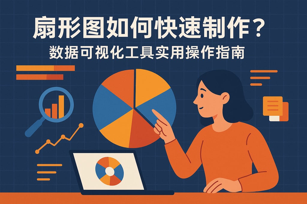 扇形图如何快速制作？数据可视化工具实用操作指南