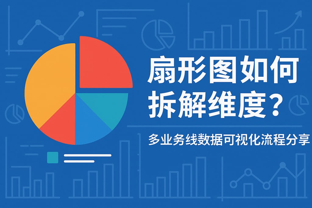 扇形图如何拆解维度？多业务线数据可视化流程分享