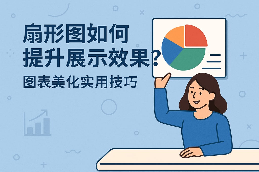 扇形图如何提升展示效果？图表美化实用技巧