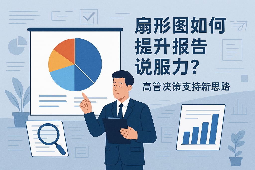扇形图如何提升报告说服力？高管决策支持新思路