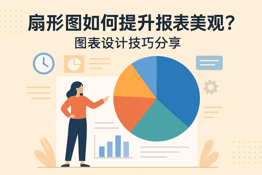 扇形图如何提升报表美观？图表设计技巧分享