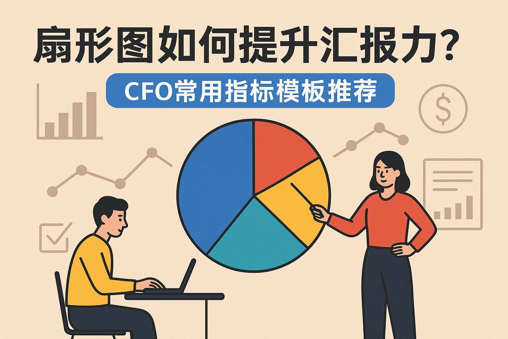 扇形图如何提升汇报力？CFO常用指标模板推荐