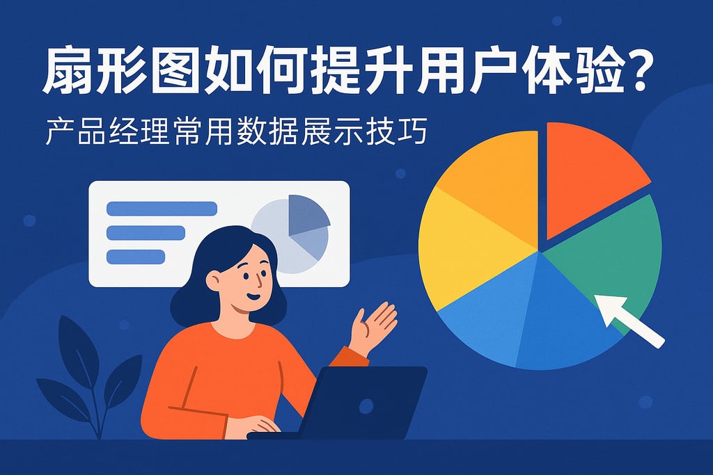 扇形图如何提升用户体验？产品经理常用数据展示技巧
