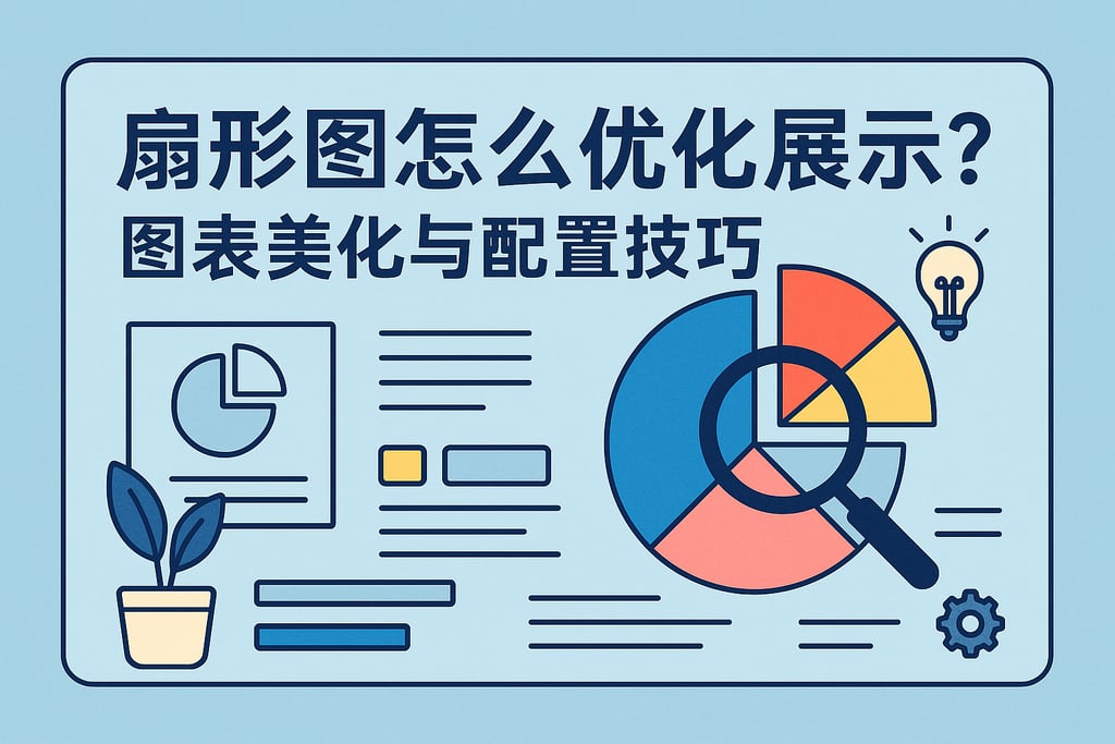 扇形图怎么优化展示？图表美化与配置技巧