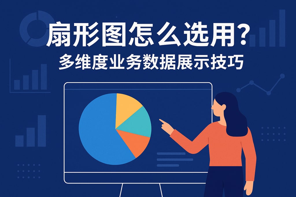 扇形图怎么选用？多维度业务数据展示技巧