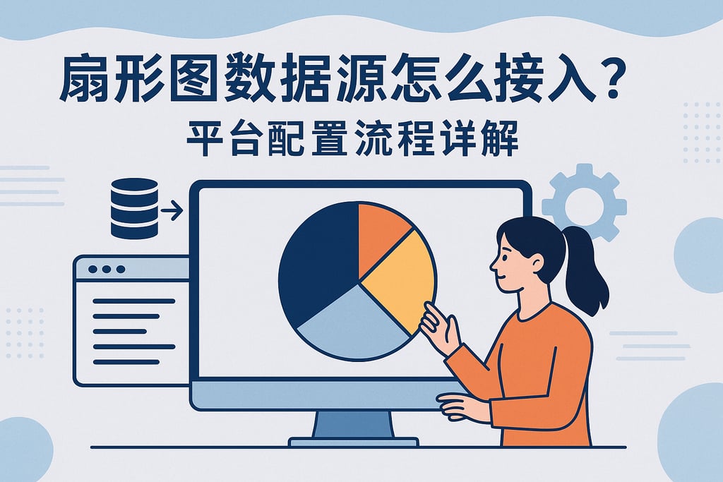 扇形图数据源怎么接入？平台配置流程详解