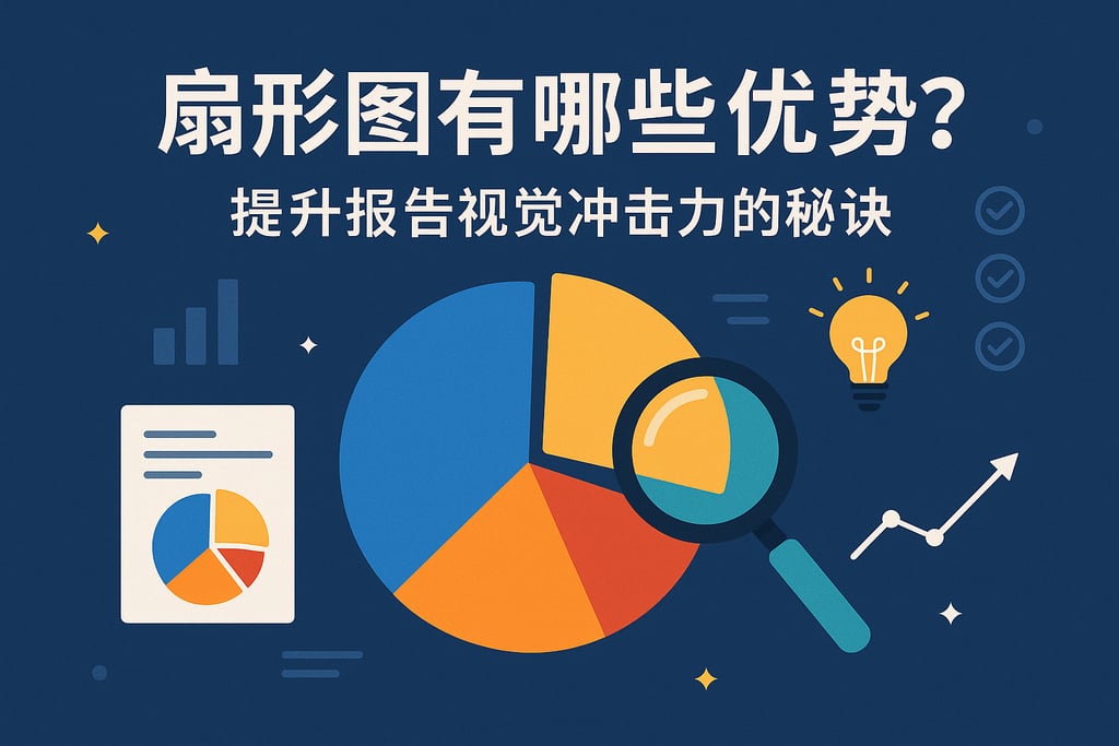 扇形图有哪些优势？提升报告视觉冲击力的秘诀