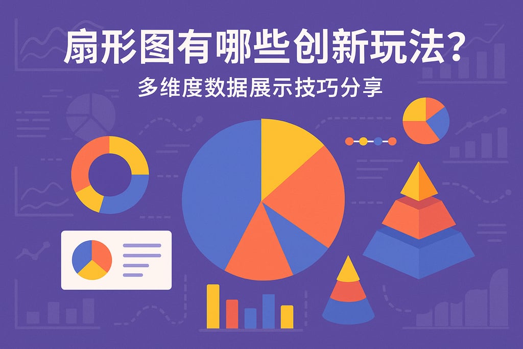 扇形图有哪些创新玩法？多维度数据展示技巧分享