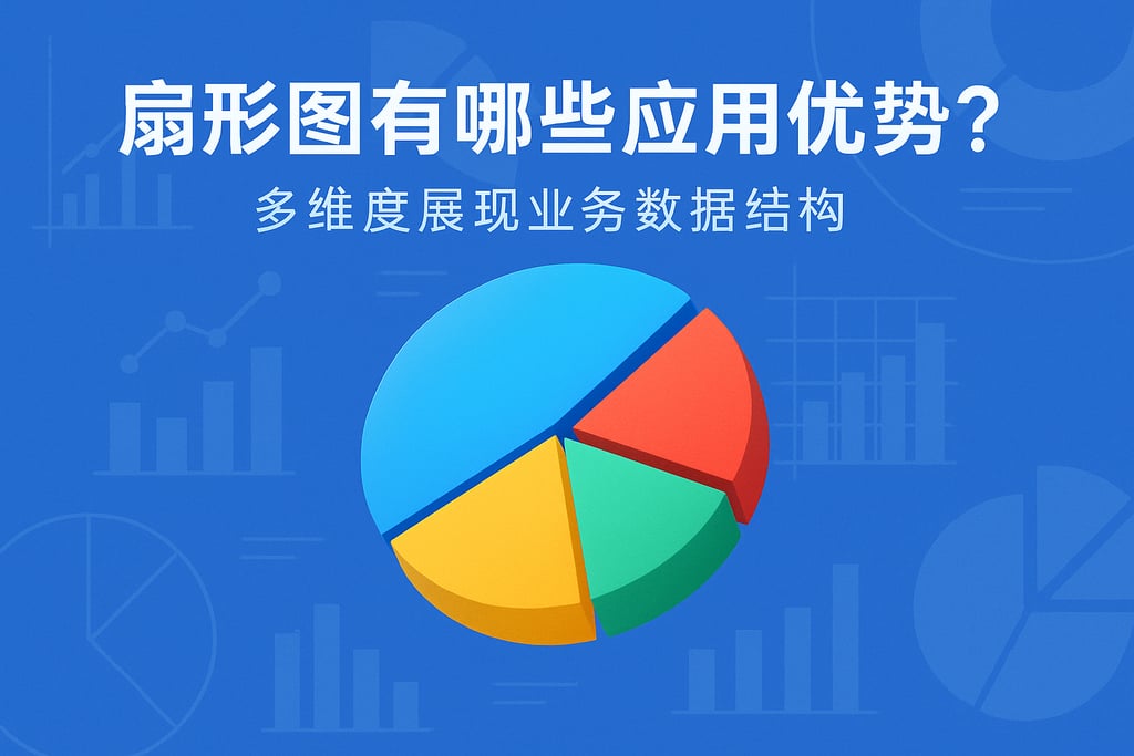 扇形图有哪些应用优势？多维度展现业务数据结构