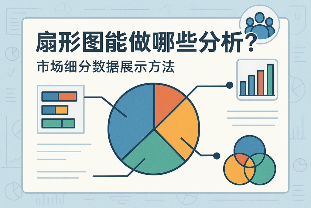 扇形图能做哪些分析？市场细分数据展示方法