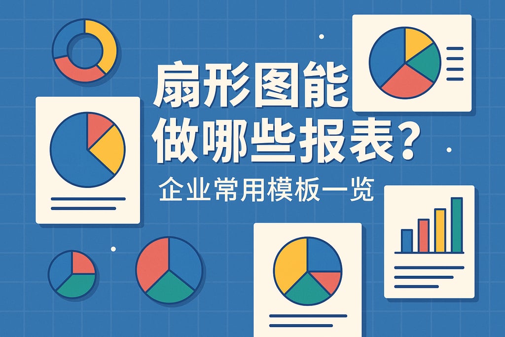 扇形图能做哪些报表？企业常用模板一览