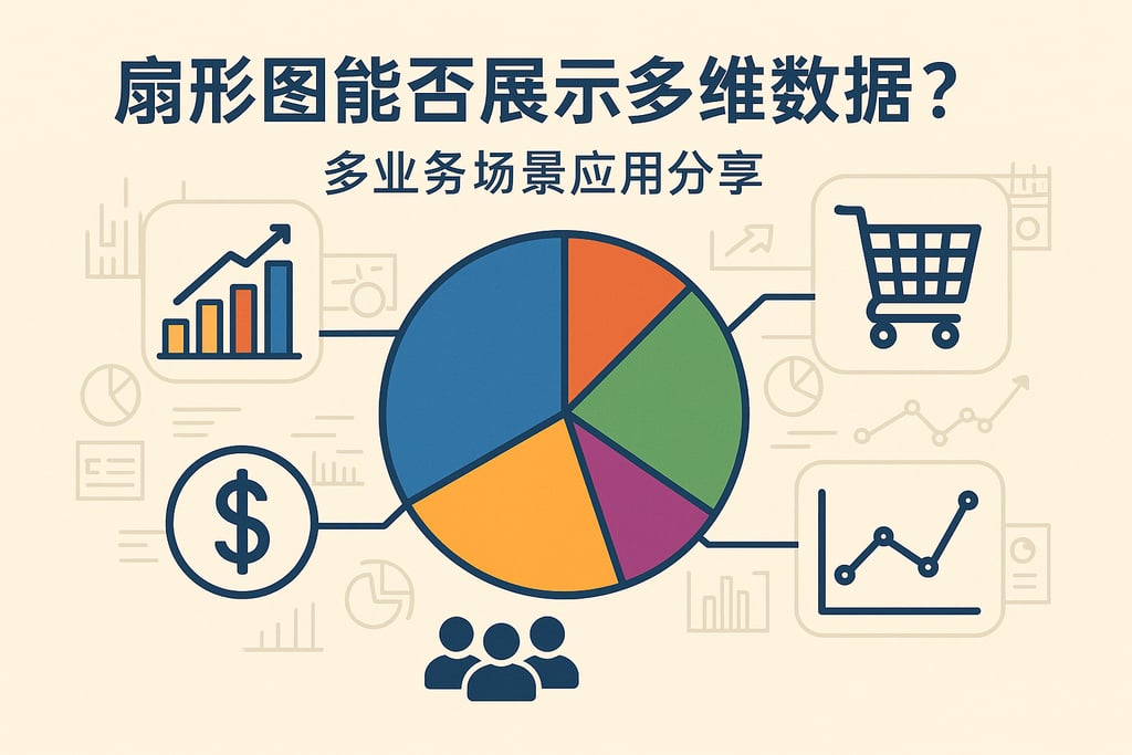 扇形图能否展示多维数据？多业务场景应用分享