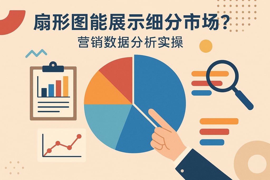 扇形图能否展示细分市场？营销数据分析实操