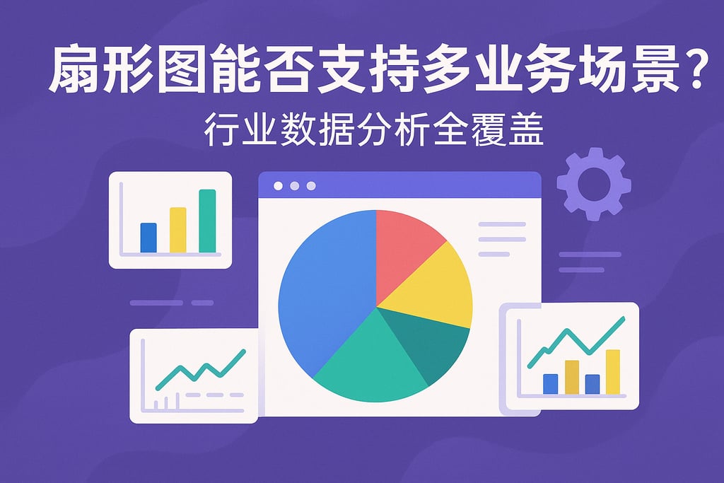扇形图能否支持多业务场景？行业数据分析全覆盖