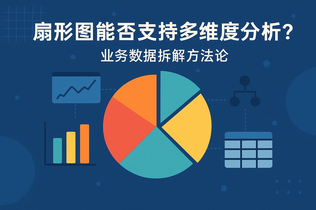 扇形图能否支持多维度分析？业务数据拆解方法论