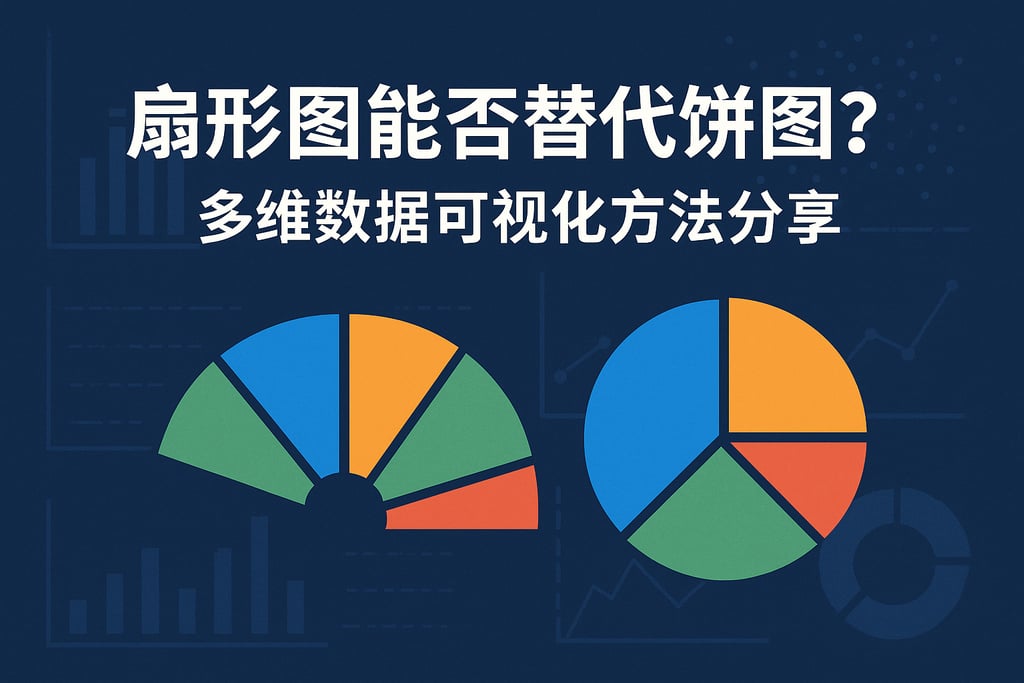 扇形图能否替代饼图？多维数据可视化方法分享