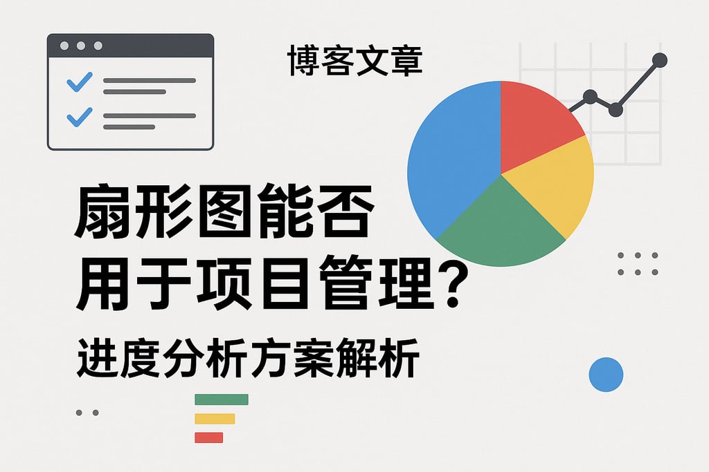 扇形图能否用于项目管理？进度分析方案解析
