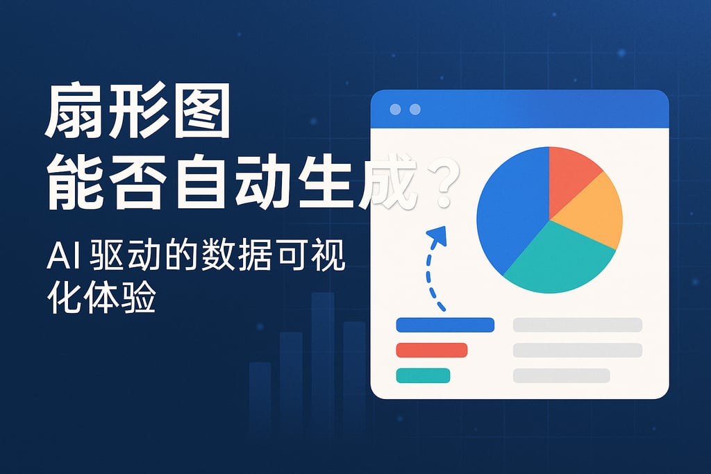 扇形图能否自动生成？AI驱动的数据可视化体验