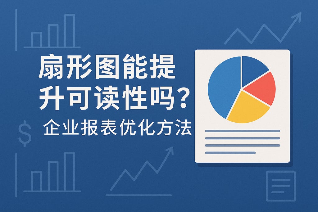 扇形图能提升可读性吗？企业报表优化方法