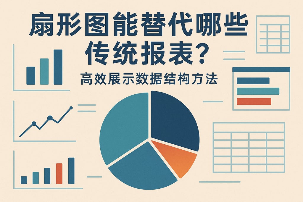 扇形图能替代哪些传统报表？高效展示数据结构方法
