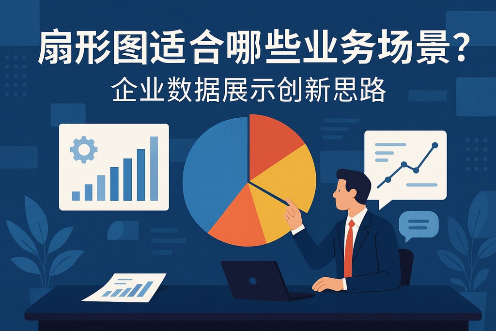 扇形图适合哪些业务场景？企业数据展示创新思路