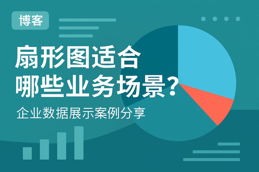 扇形图适合哪些业务场景？企业数据展示案例分享