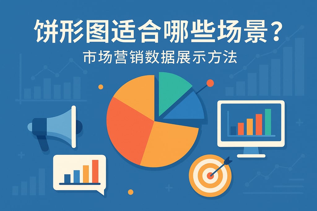 扇形图适合哪些场景？市场营销数据展示方法
