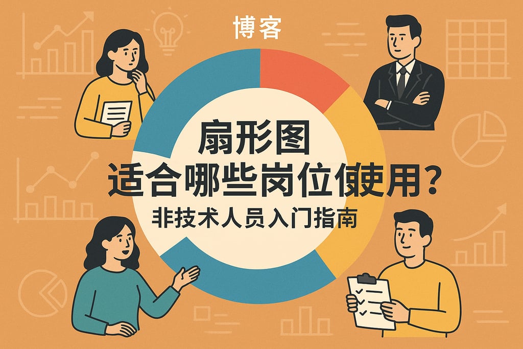 扇形图适合哪些岗位使用？非技术人员入门指南