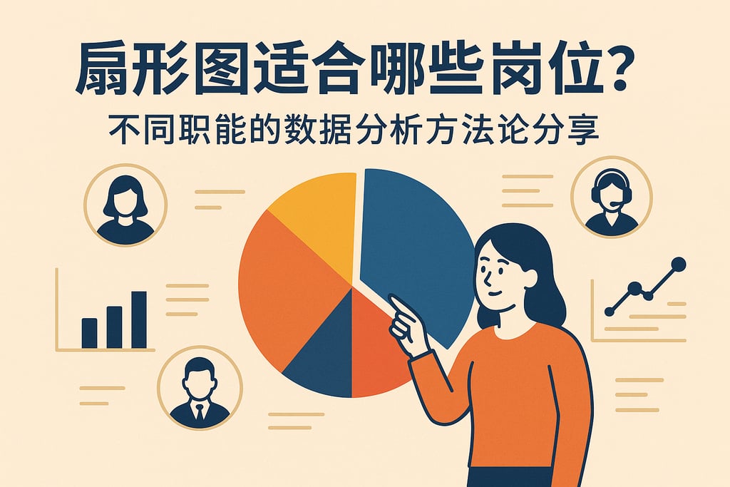 扇形图适合哪些岗位？不同职能的数据分析方法论分享