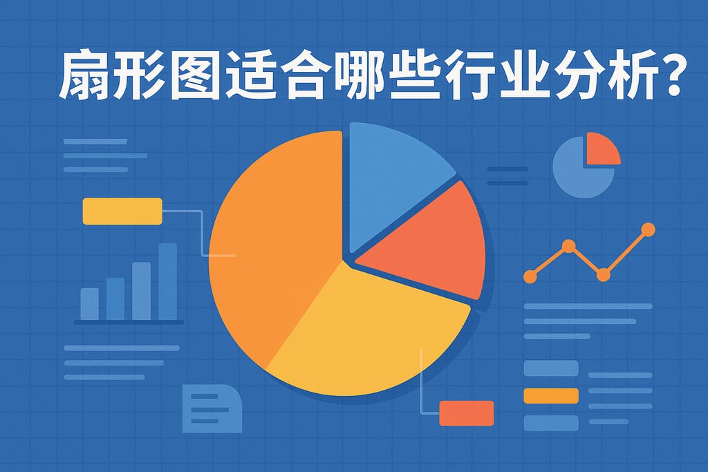扇形图适合哪些行业分析？优化数据展示效果
