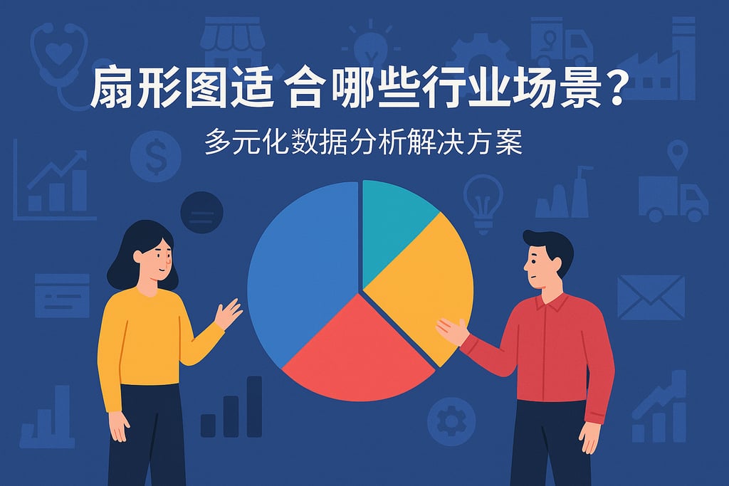 扇形图适合哪些行业场景？多元化数据分析解决方案