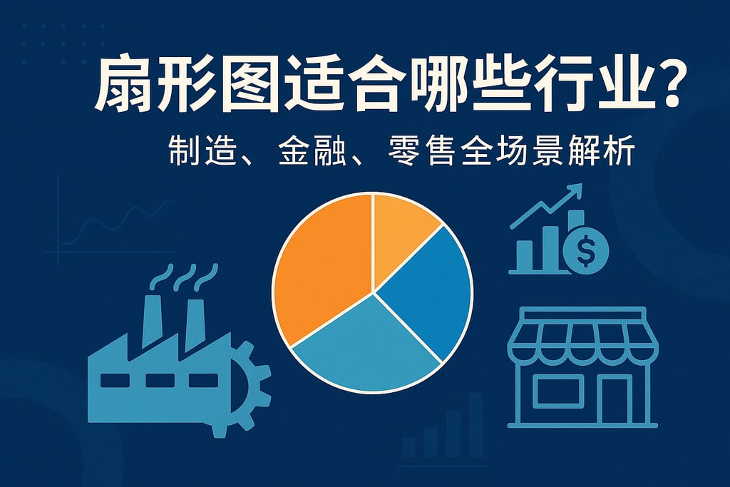 扇形图适合哪些行业？制造、金融、零售全场景解析