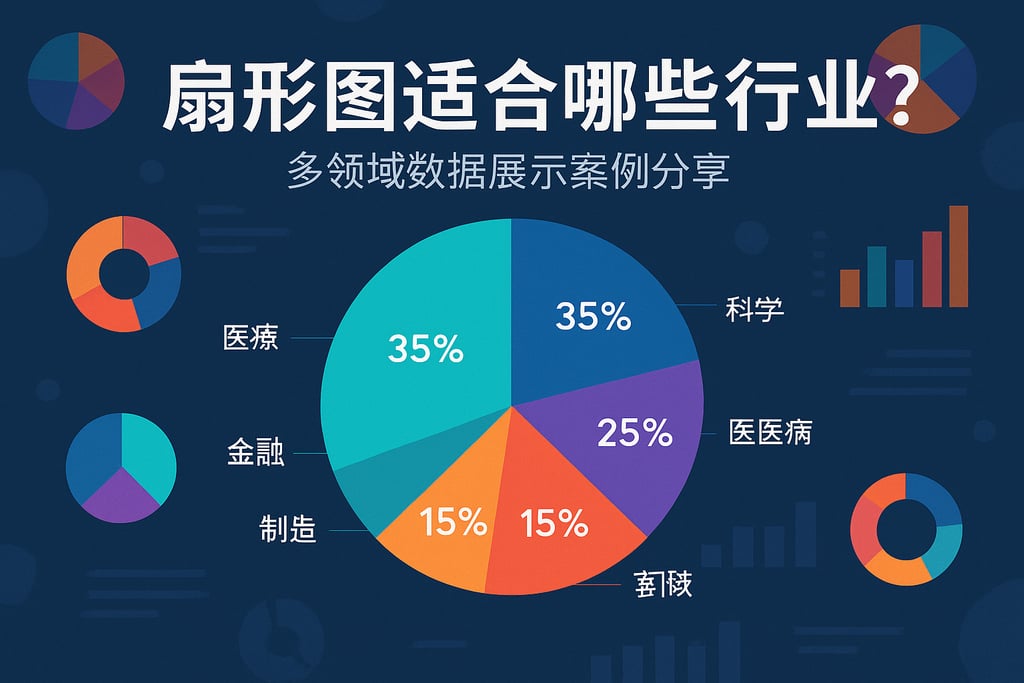 扇形图适合哪些行业？多领域数据展示案例分享