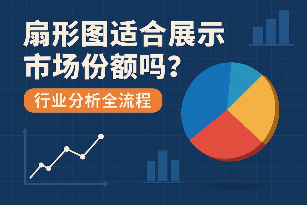 扇形图适合展示市场份额吗？行业分析全流程