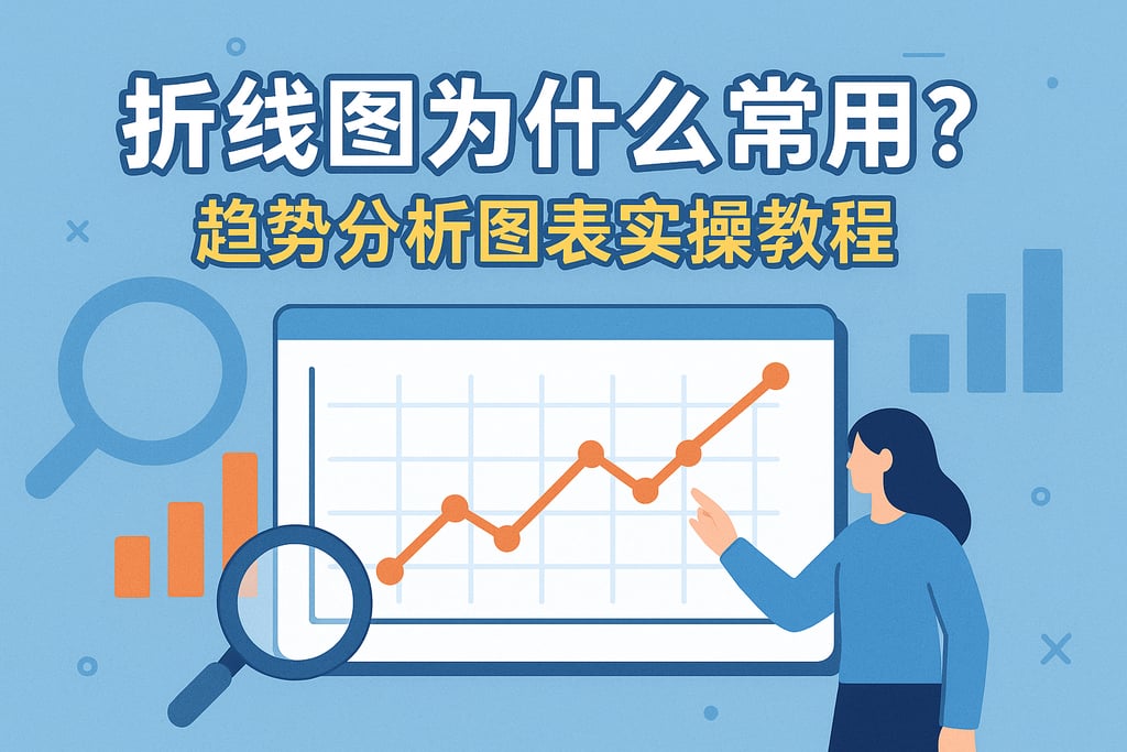 折线图为什么常用？趋势分析图表实操教程