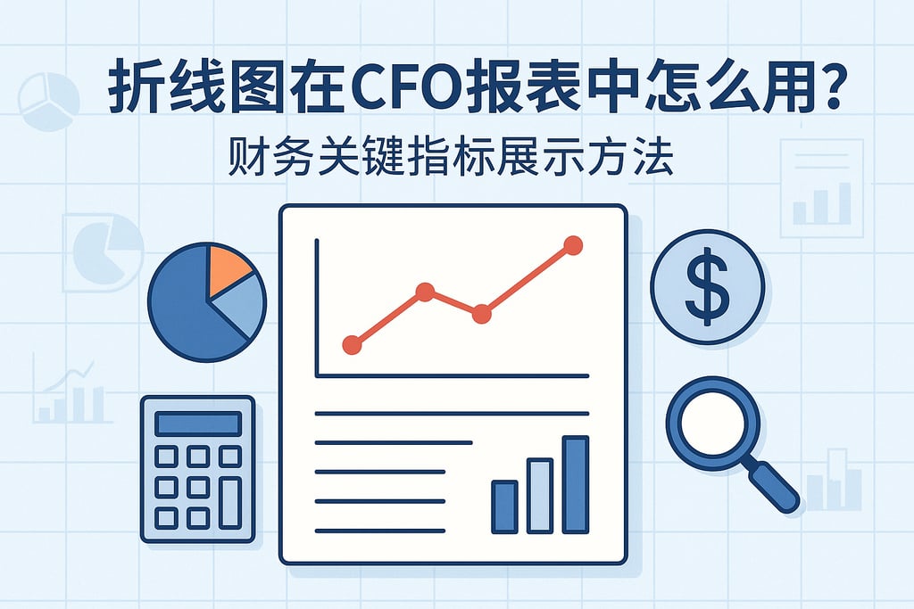 折线图在CFO报表中怎么用？财务关键指标展示方法