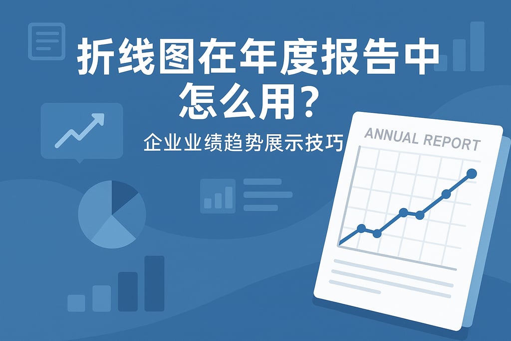 折线图在年度报告中怎么用？企业业绩趋势展示技巧