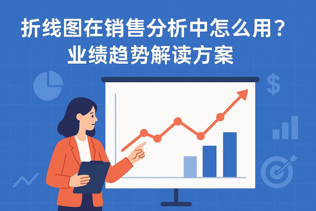 折线图在销售分析中怎么用？业绩趋势解读方案
