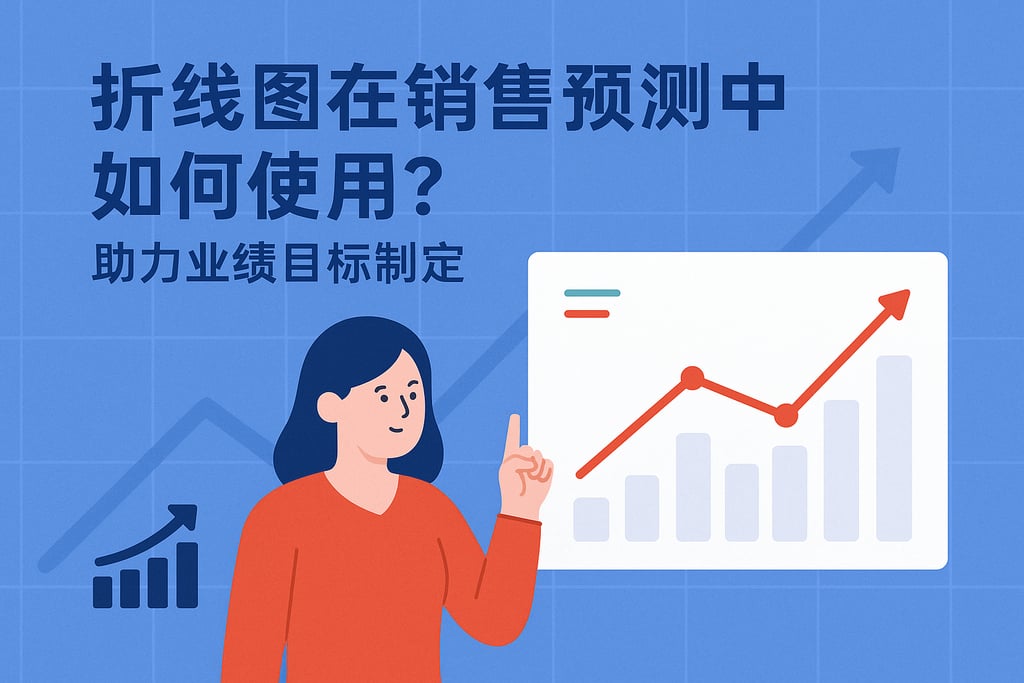 折线图在销售预测中如何使用？助力业绩目标制定