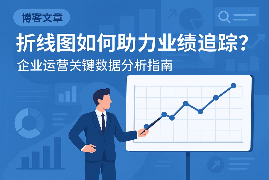 折线图如何助力业绩追踪？企业运营关键数据分析指南