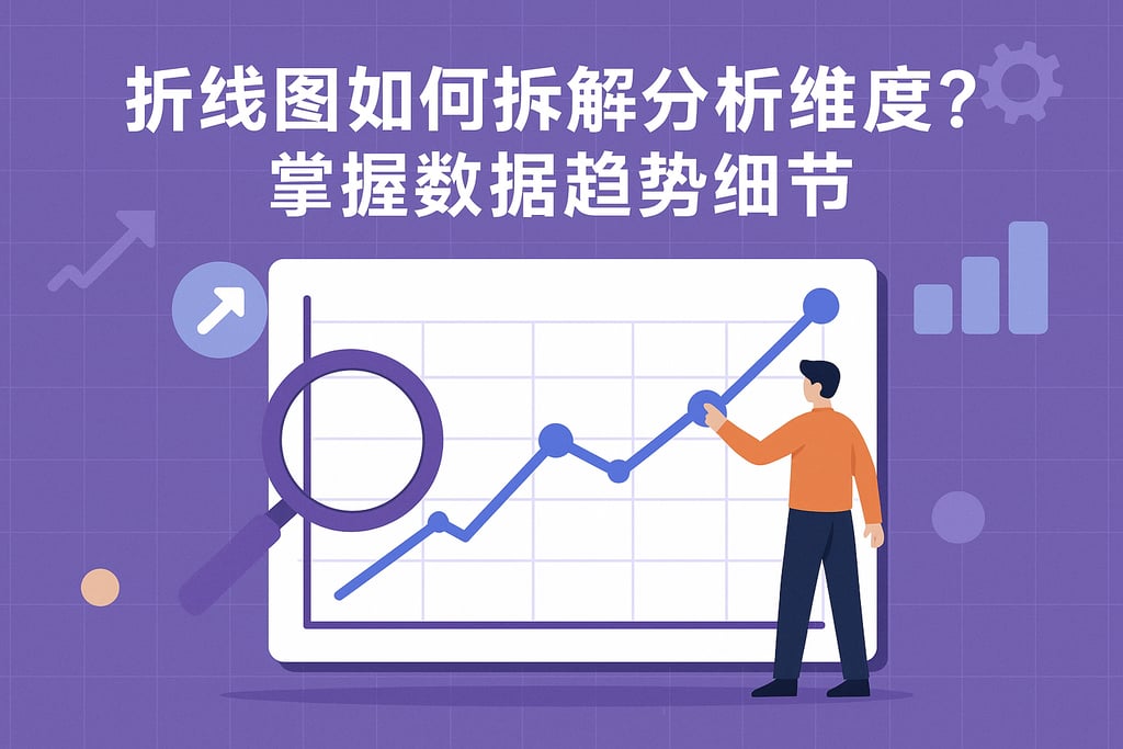 折线图如何拆解分析维度？掌握数据趋势细节