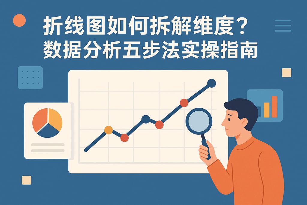 折线图如何拆解维度？数据分析五步法实操指南