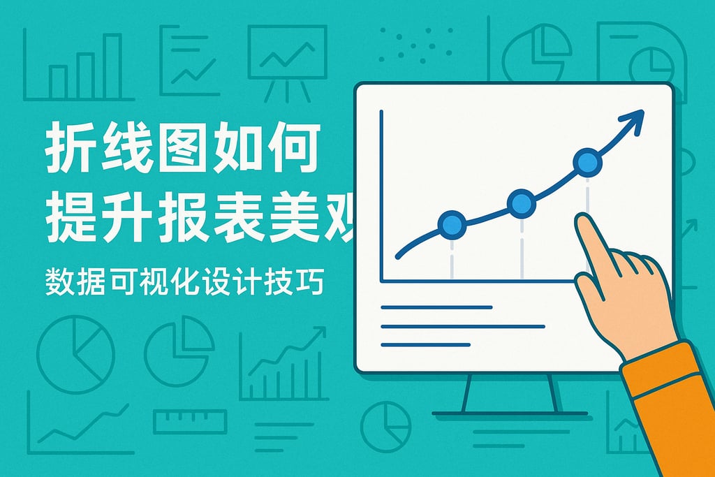 折线图如何提升报表美观？数据可视化设计技巧