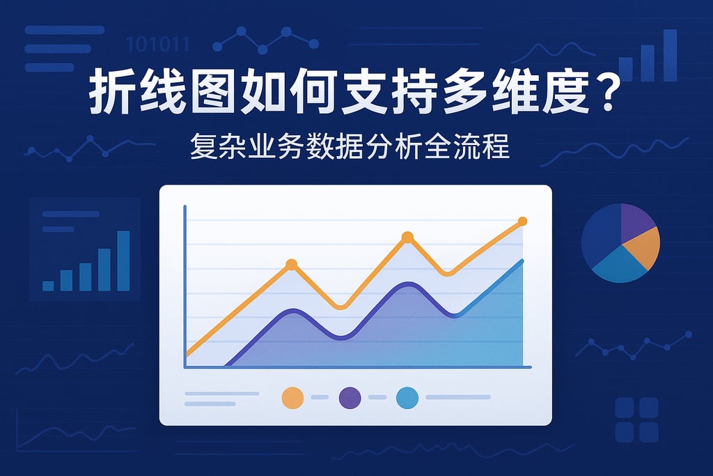 折线图如何支持多维度？复杂业务数据分析全流程