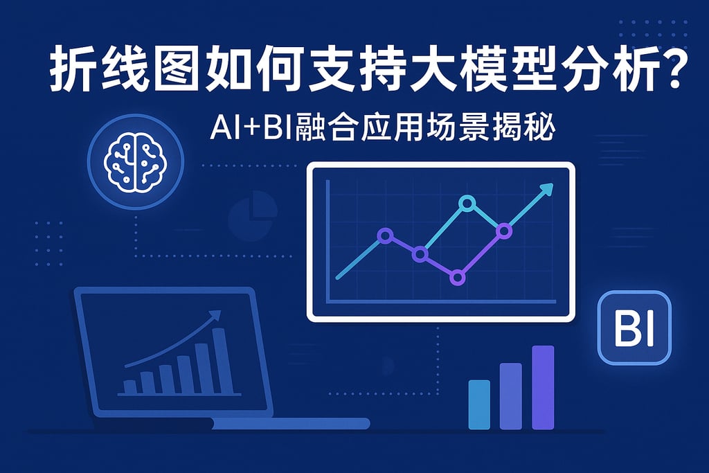 折线图如何支持大模型分析？AI+BI融合应用场景揭秘