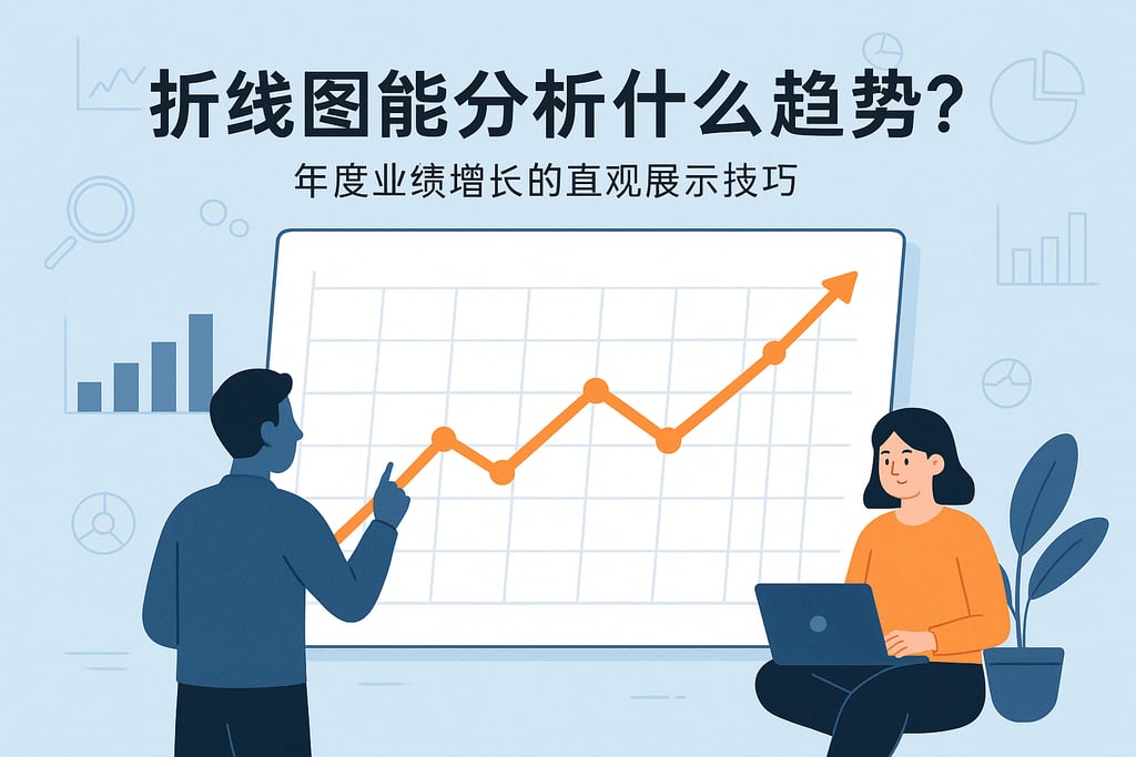 折线图能分析什么趋势？年度业绩增长的直观展示技巧