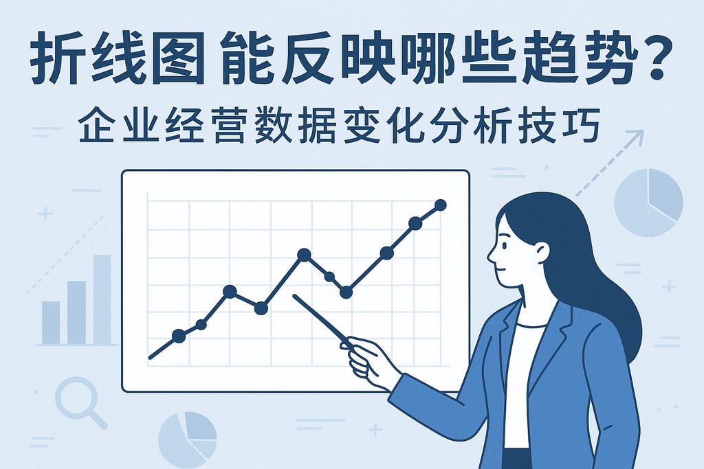 折线图能反映哪些趋势？企业经营数据变化分析技巧